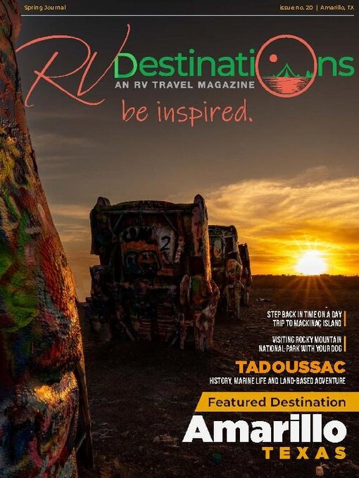 Cover image for RV Destinations Magazine
